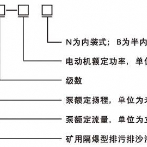 15kW礦用隔爆型排污排沙潛水電泵